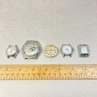 Vintage Timex Watch Movements 5 Pc Parts or Repair