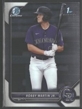 2022 Bowman #BCP-43 Robby Martin Jr. Chrome Prospects