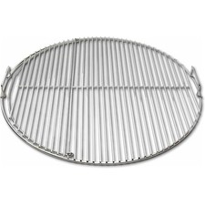 Hinged Stainless Steel Charcoal Grill Grate 304 22 Inch Large Opening for 2-Zone