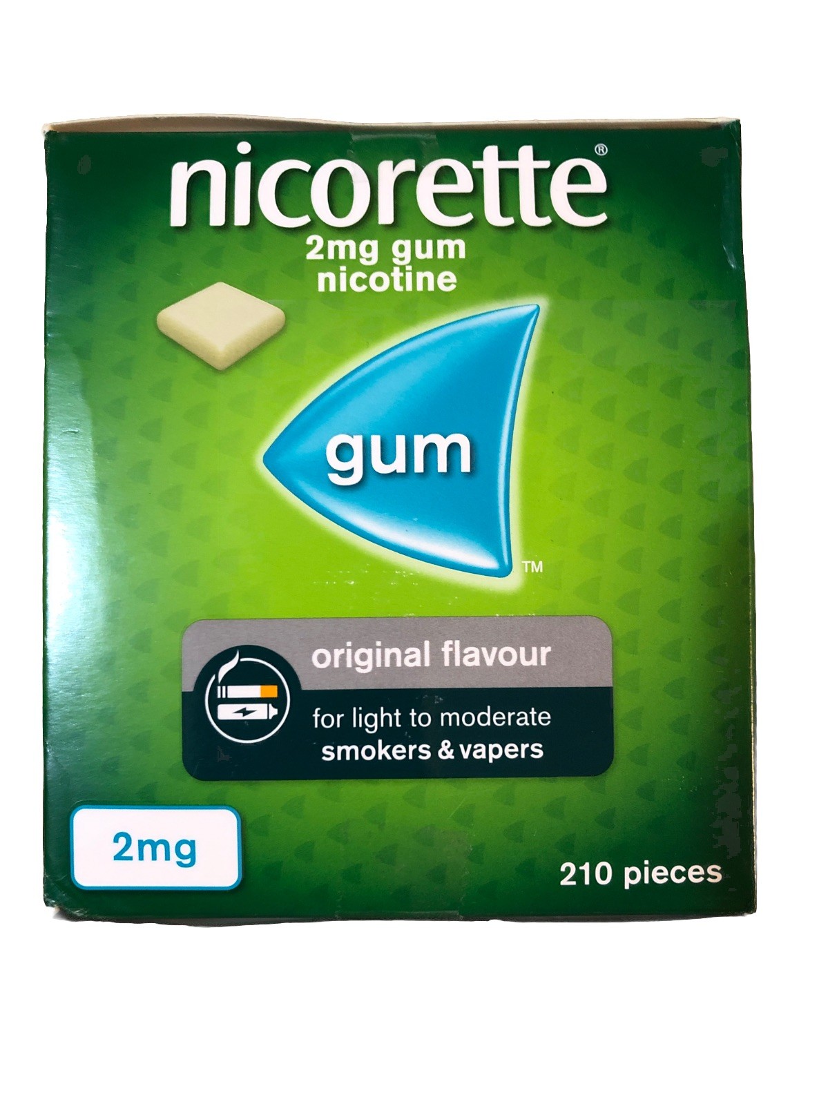 Nicorette 4Mg Original Gum Nicotine 210 Pieces (Stop Smoking Aid) - Image 23