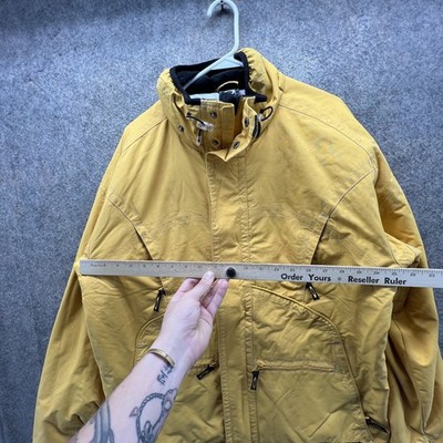 Oakley Software Jacket Mens Small Yellow Full Zip Ski Snowboard