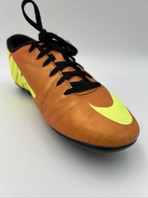 Nike Soccer Shoes Mercurial Vapor 573871-778 Size 6y Sunset