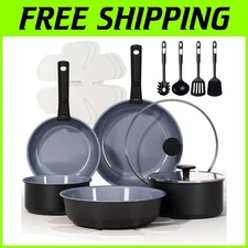 Induction Cookware - Ceramic Pots and Pans Set