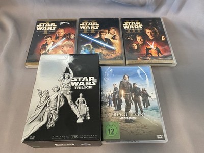 Star Wars: The Complete Saga I-VI / 1-6  & Rouge One DVD (Zustand gut) DVD 