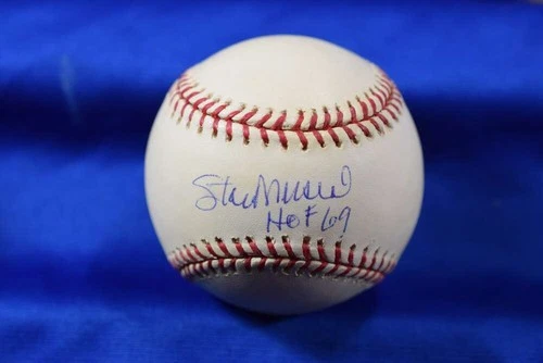 Stan Musial PSA DNA Autograph Major League OML Signed Baseball HOF 69