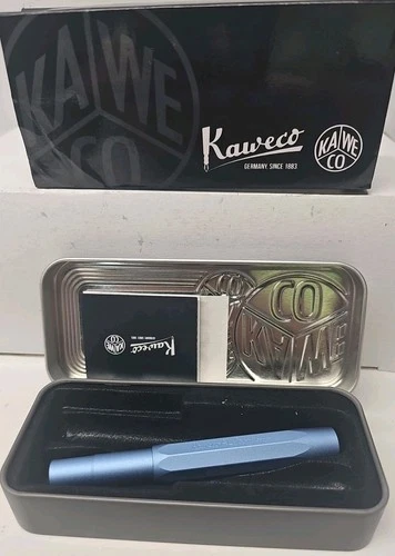 Kaweco Alsport Ackermann Blue Lagoon Fountain Pen Extra Fine Point