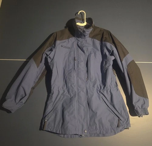 Columbia "Double Whammy " Blue Jacket Crew Womens Size Small Nice! - product listing photo