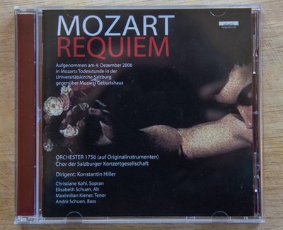 W.A. Mozart: Requiem in d-moll, KV 626