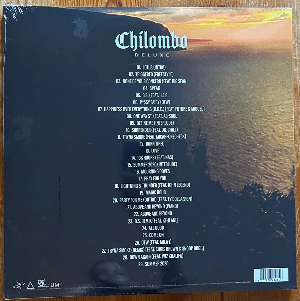 Jhene Aiko - Chilombo Deluxe (Volcano Splatter 3 LP Vinyl) - Limited /1500 Foto 2 de 3