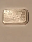 Vintage 1981 1 Troy Ounce .999 Silver A-Mark  Chunky Ingot Style Bar
