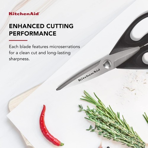 KitchenAid All Purpose Kitchen Shears with Protective Sheath for Everyday use, - Picture 6 of 11