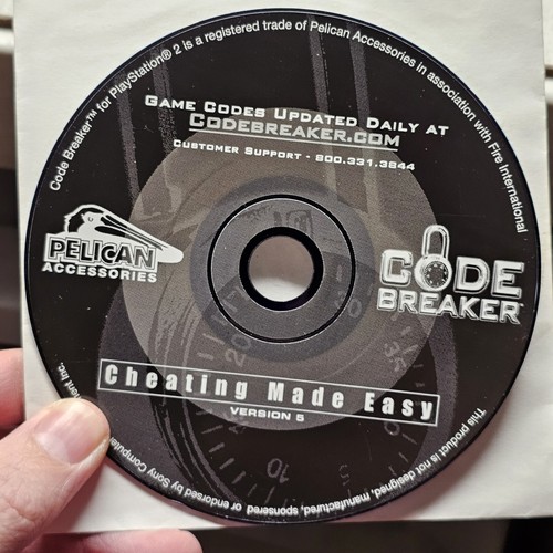 Code Breaker CodeBreaker (PlayStation 2 PS2) DISC ONLY UNTESTED