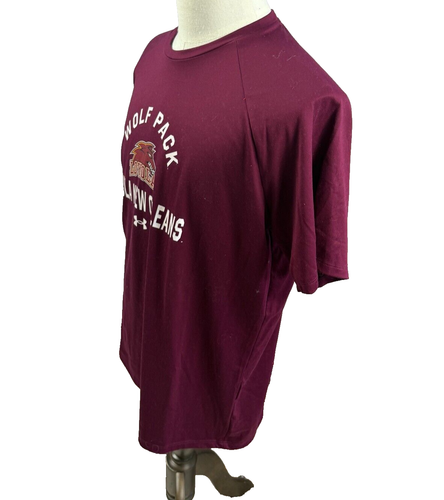 Under Armour Loyola University Wolf Pack Performance Tech Tee Shirt Mens Large - Picture 3 of 4