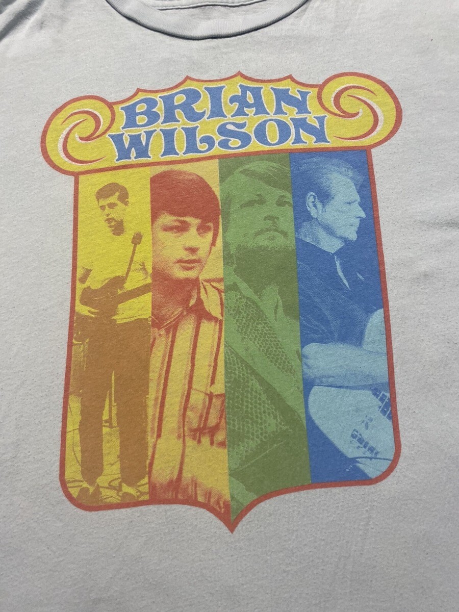 VINTAGE Brian Wilson Presents Smile 2005 Tour T-shirt NE784