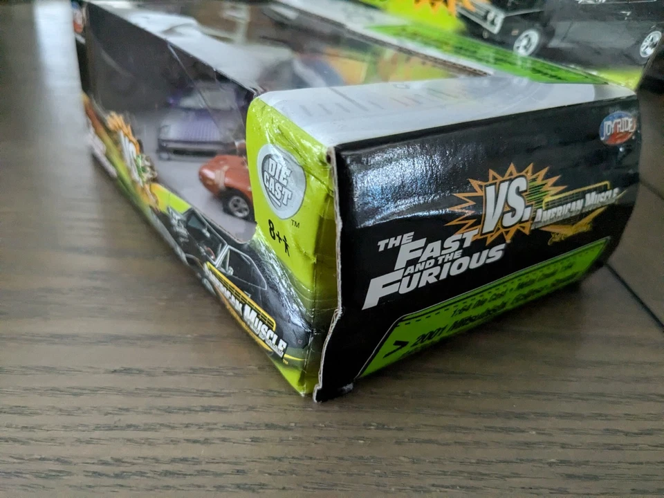 The Fast and The Furious 1/64 Eclipse vs. Challenger Ertl JoyRide - Image 3 of 4