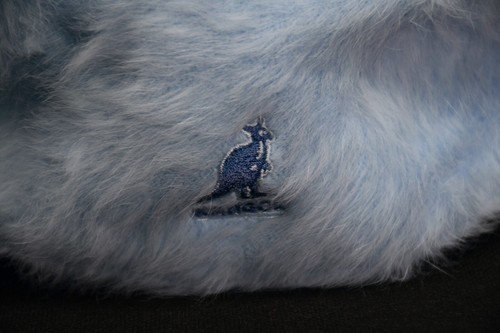 Sombrero Angora Kangol Furgora Vintage Azul Claro Talla L - Imagen 5 de 7