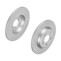 f.becker Bremsscheiben Voll Hinten Rechts Links FüR Audi A7 A6 C7 Q5 A5 A4