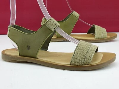 El Naturalista Sandales Sandalette Chaussures Confort Femmes Cuir Taille 41 Uk 8 - Photo 1/4