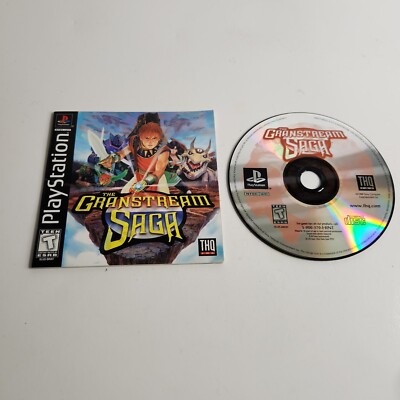 Granstream Saga (Sony PlayStation 1, 1998) No Back