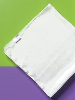 30 % Rabatt: Seidentuch, Reine Seide, Crepe De Chine 08, 90 X 90 Cm, Naturweiß