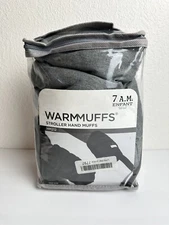 7 A.M. Enfant Paris Gray Warmmuffs Stroller Hand Muffs / Mittens NEW
