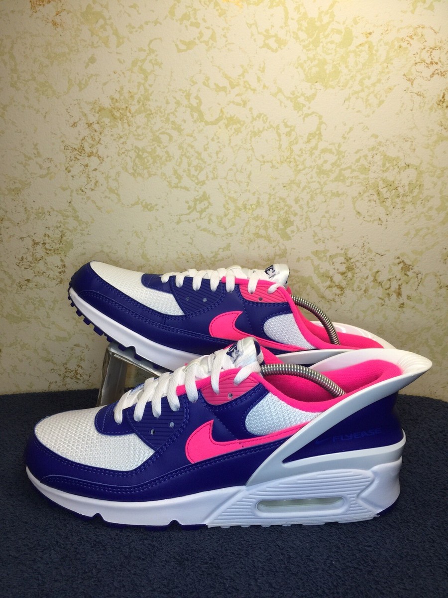 Hyper Pink Nike Air Max 90 Blue/pink Nike Air Max 90 Flyease Shoes