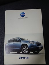TOYOTA RAV4 Catalog Brochure Japan Limited Old Goods