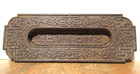Vintage Antique Eastlake Letter Mail Box Postal Slot Plate Door Hardware