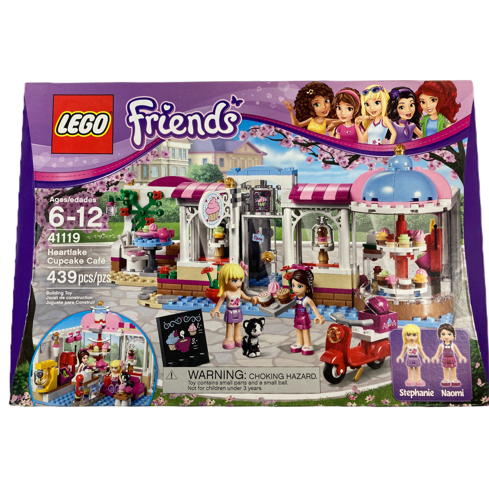lego 41119 friends heartlake cupcake café