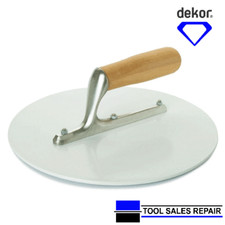 Dekor Round Plastic Rendering Plaster Trowel Float Concreting Screeding Trowel