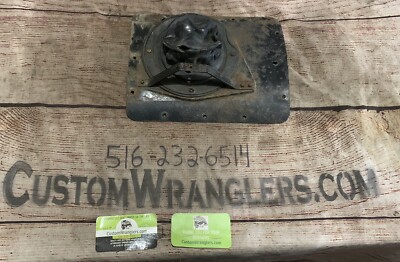 97-02 Jeep Wrangler TJ 5 speed Inner Tunnel Floor Shifter Cover Plate w/Boot Oem