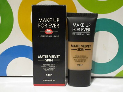MAKE UP FOR EVER ~ MATTE VELVET SKIN FOUNDATION ~ # Y 463 ~ 1.01 OZ BOXED