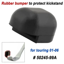 For Harley Kick Stand Bumpers Touring CVO Electra Road King Street Glide 2001-06