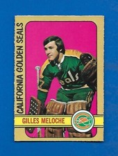 1972-73 OPC #112 GILLES MELOCHE ROOKIE RC GOLDEN SEALS O PEE CHEE NHL HOCKEY