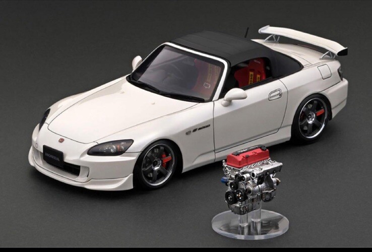 Ignition Model 1/18 IG2588 Honda S2000 (AP2) Pearl White Ignition Model 1/18 IG2588 Honda S2000 (AP2) Pearl White