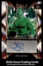 2023 Panini Select WWE Joe Coffey #SL-JCF Signature Selections Flash Prizm Auto