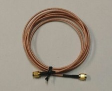 RG316 SMA Male to SMA Male plug RF Antenna Coaxial 16.5 ft Cable up to 3Ghz
