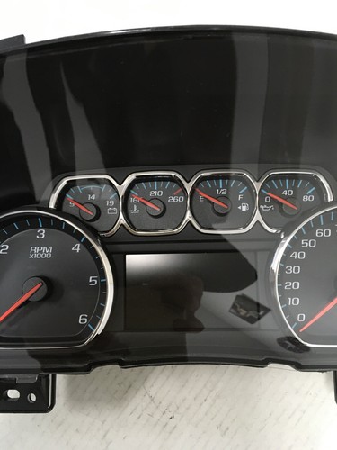 2016 Chevy Silverado 1500 OEM Speedometer Gauge Cluster With 54k Miles 84026892 - Picture 3 of 12