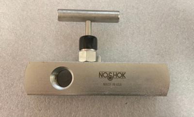 1/2'' NPT 316SS MULTIPORT NEEDLE VALVE NOSHOK, 10K PSI, USA MADE FREE SHIPPING