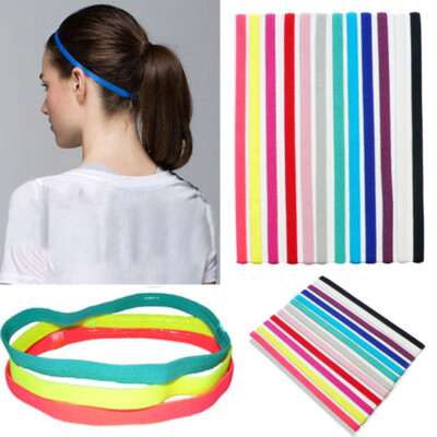 3 Stück Haarband Herren, Elastische Haarband Jungen, Sport Stirnbänder Dü 