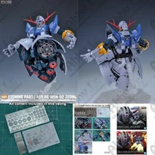 for RG 1/144 Zeong Last Shoot Effect AW9 Metal Detail Etch Part Sheet+Decal S025