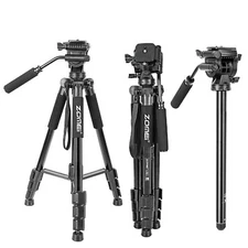 ZOMEI Q310 Professional Video Camera Tripod Fluid Head for Canon Sony Nikon