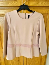 Mynt 1792 Blush Pink Tunic Top 2x Retailed over $250