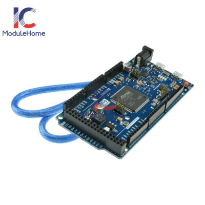 DUE R3 SAM3X8E 32-bit ARM Cortex-M3 Development Board + USB Cable For Arduino.