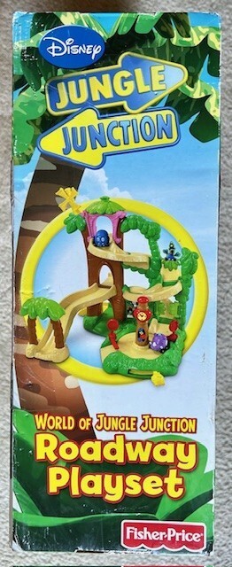 Fisher Price Disney World of Jungle Junction Roadway Playset +