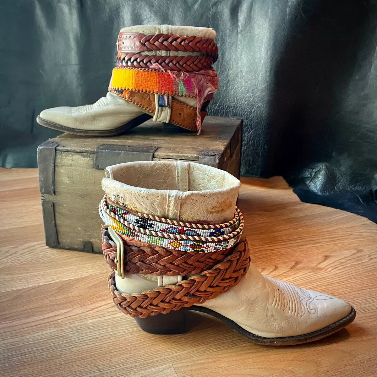 Custom booties top