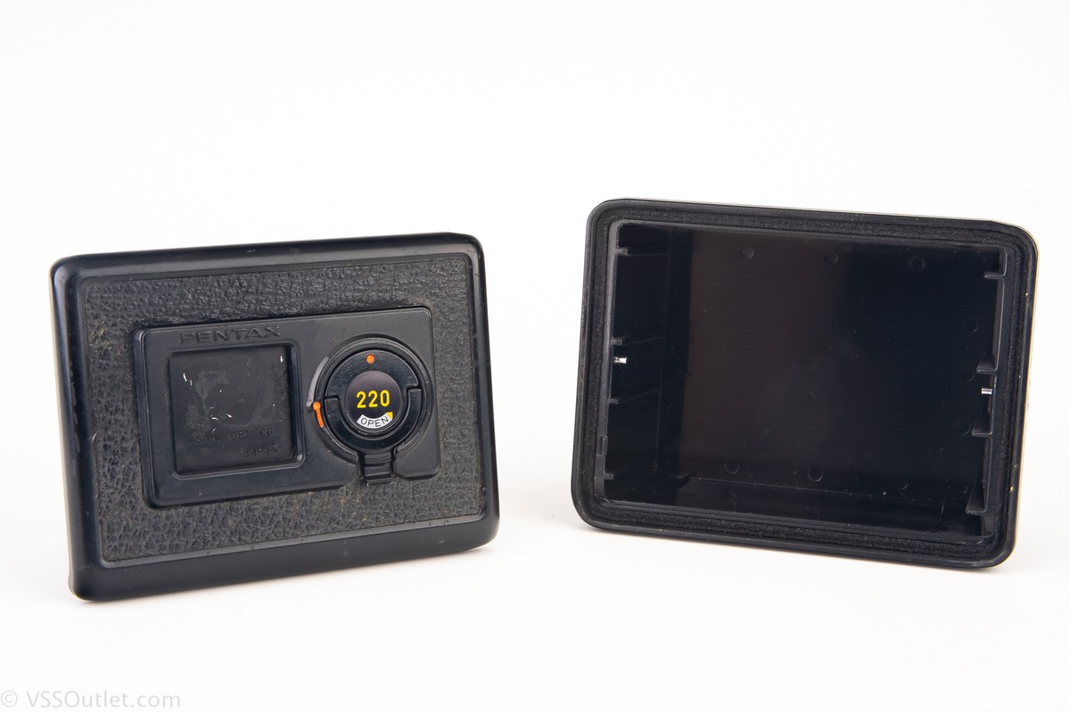 Pentax 220 Roll Film Back Insert with Original Protective Case for 