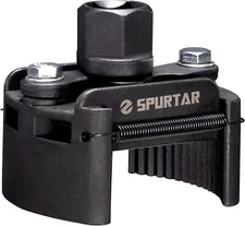 Spurtar Adjustable Oil Filter Wrench 2-3/8 to 3-1/8 inch 60-80mm Universal Oil F