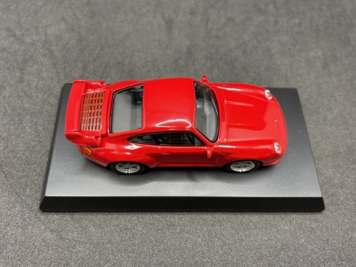 Kyosho 1/64 Porsche collection2 911 GT2 993 1998 red diecast model car 13F1 - Picture 2 of 5