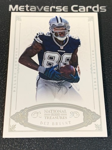 2012 National Treasures Dez Bryant 21/99 Cowboys